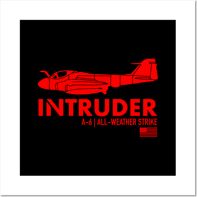 A-6 Intruder Wall Art by Firemission45